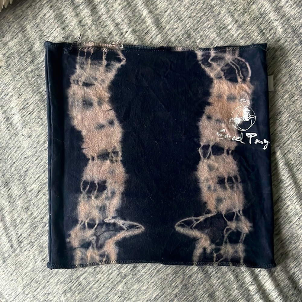 Steel Pony handmade tie-dye crop top